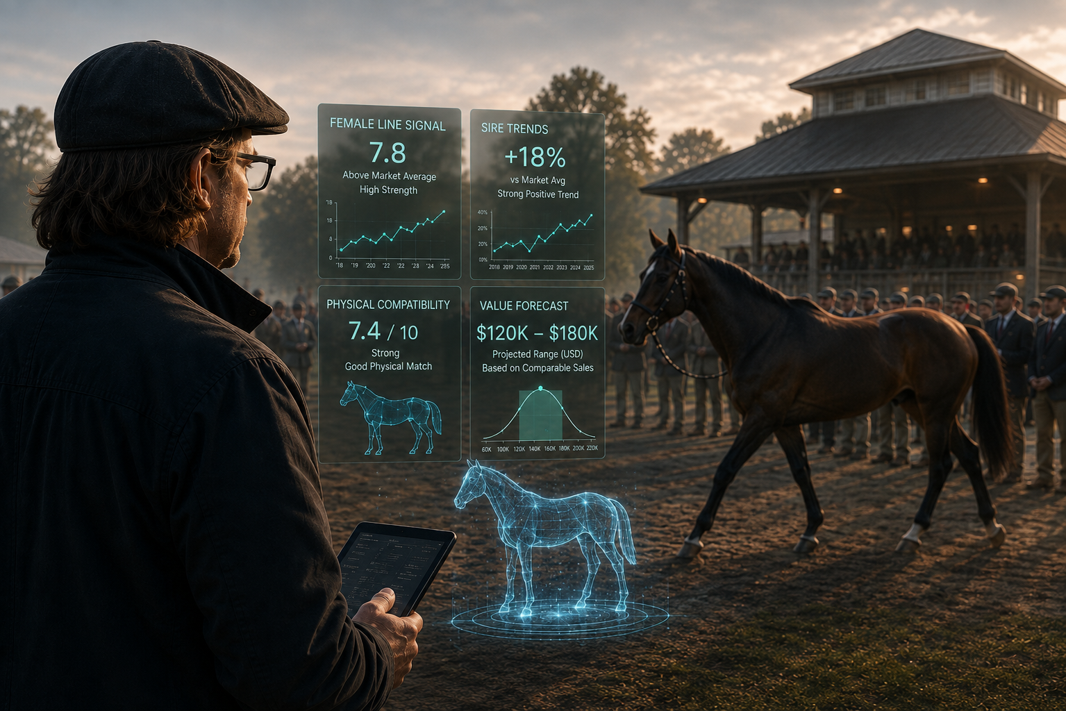 Artificial intelligence, pedigree data, and Thoroughbred bloodstock analysis